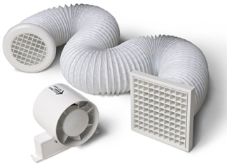 Fan Inline Standard Kit 150mm 6in