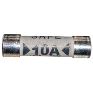 BS1362 Plug Top Fuse 10A Black
