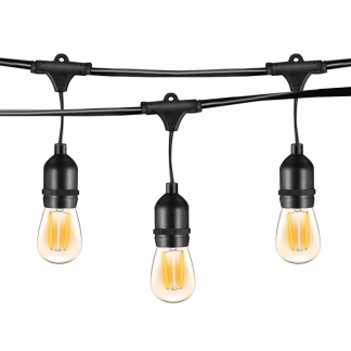 LED Filament String Kit 25xE27 Light 14.6m