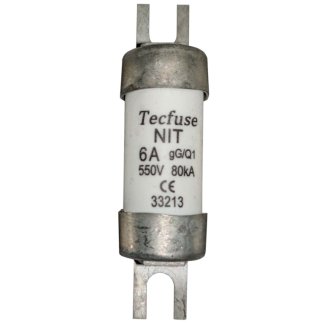 HRC A1 Type Offset Bolted BS88 Fuse 6A