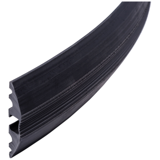 Cable Protector 68x11mmx9m Black Rubber