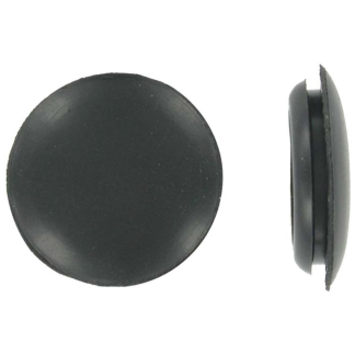 Blank Super Grommet 20mm PVC Black