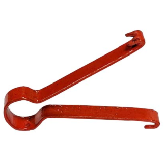 Fireclips Push In Clip 6-8mm Red Metal